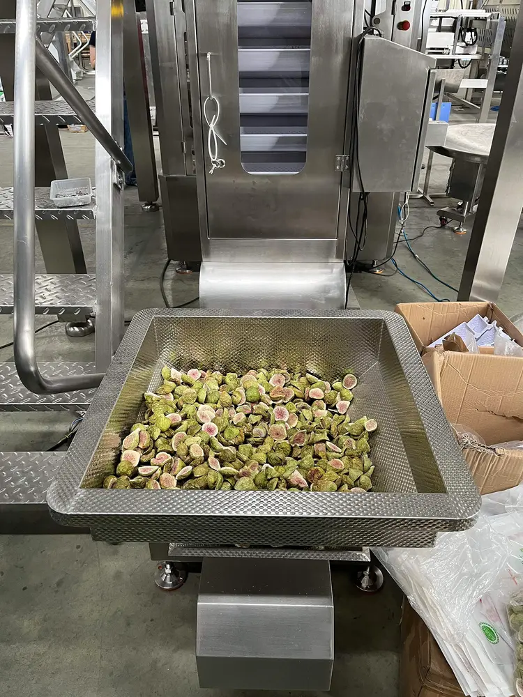 korečkový dopravník pro křehké kusové suroviny