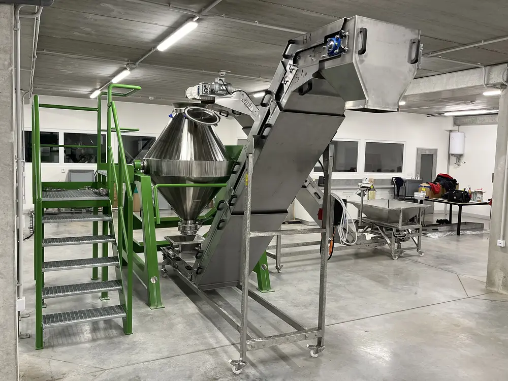 Pásový dopravník pro křehké suroviny